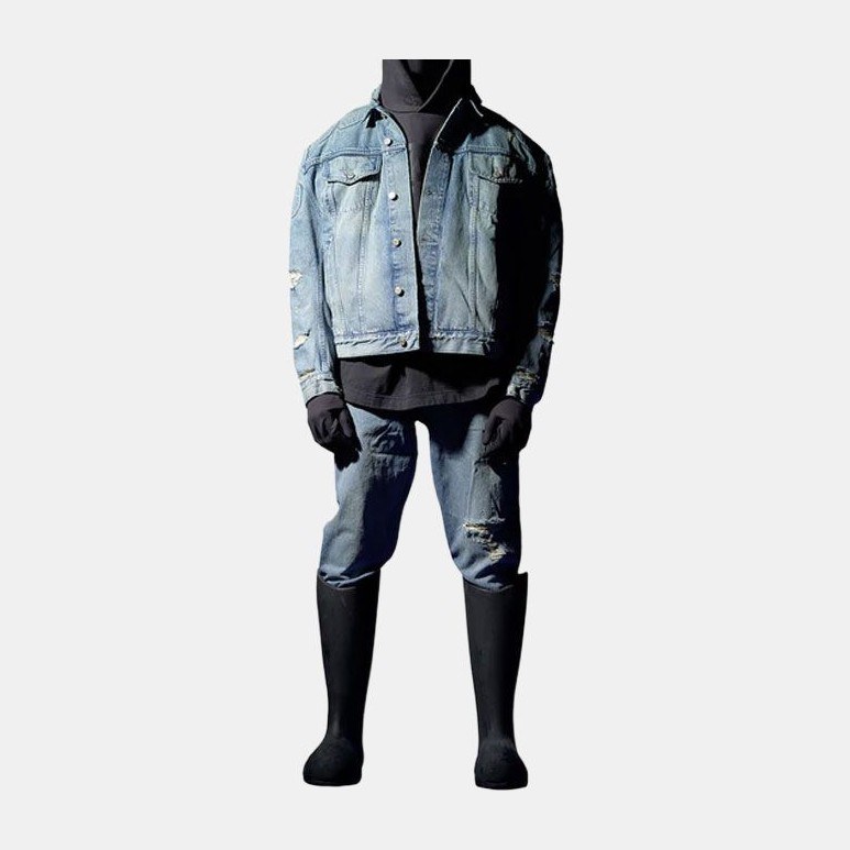YEEZY x Gap x Balenciaga Denim Jacket Blue