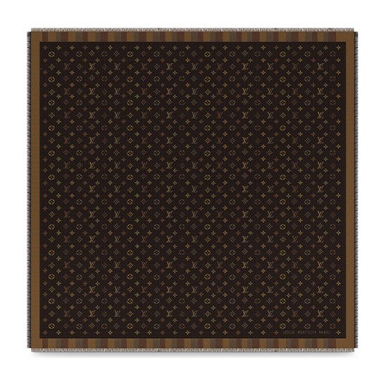 Louis Vuitton LV So Shine Scarf Brown