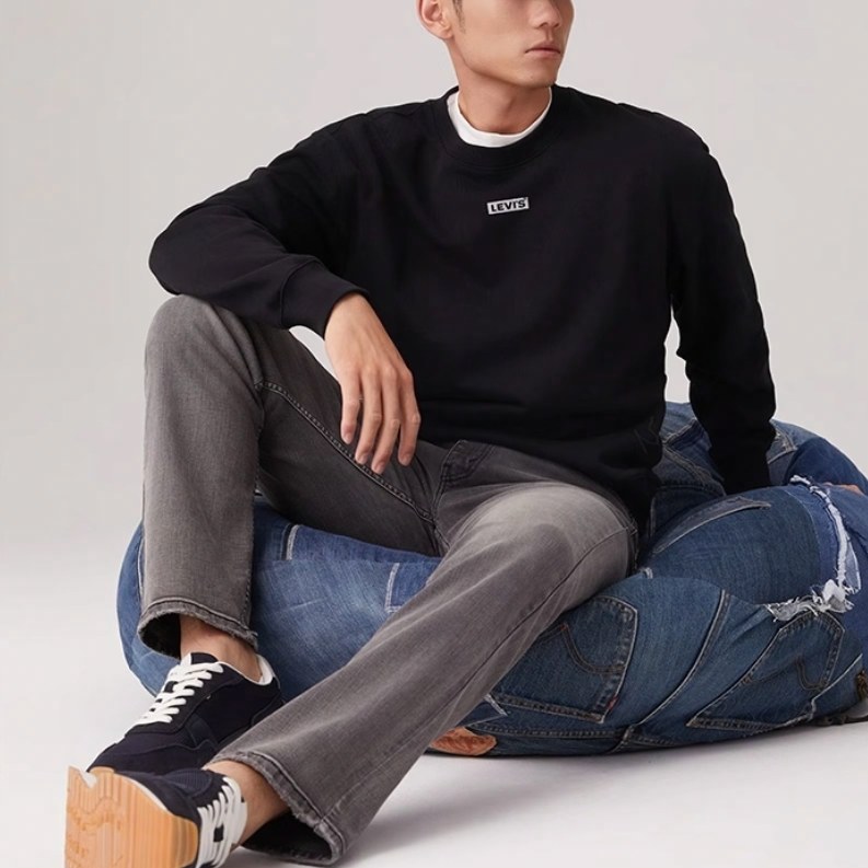 Levi's 502 Light Smoke Grey