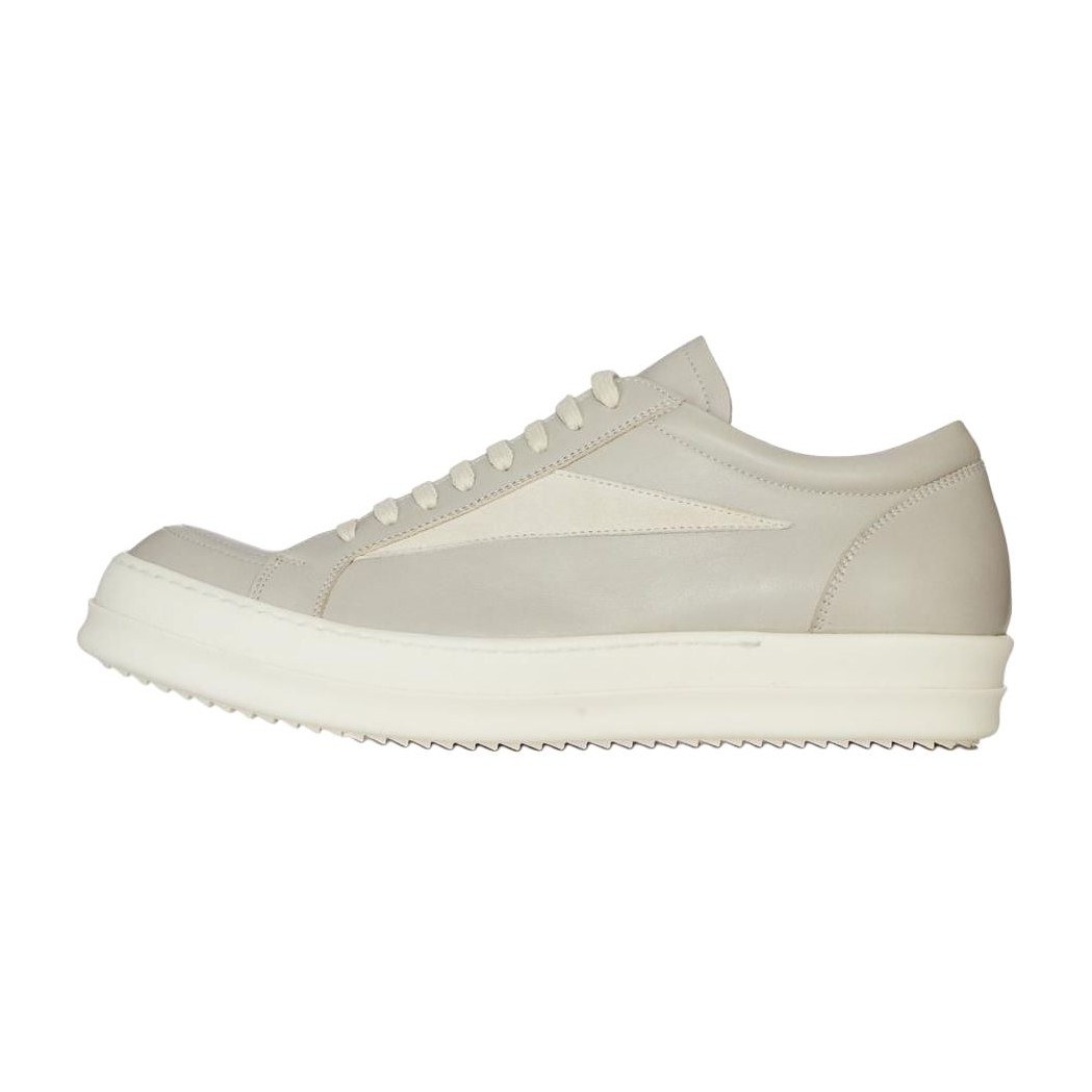 Rick Owens Low Sneakers White