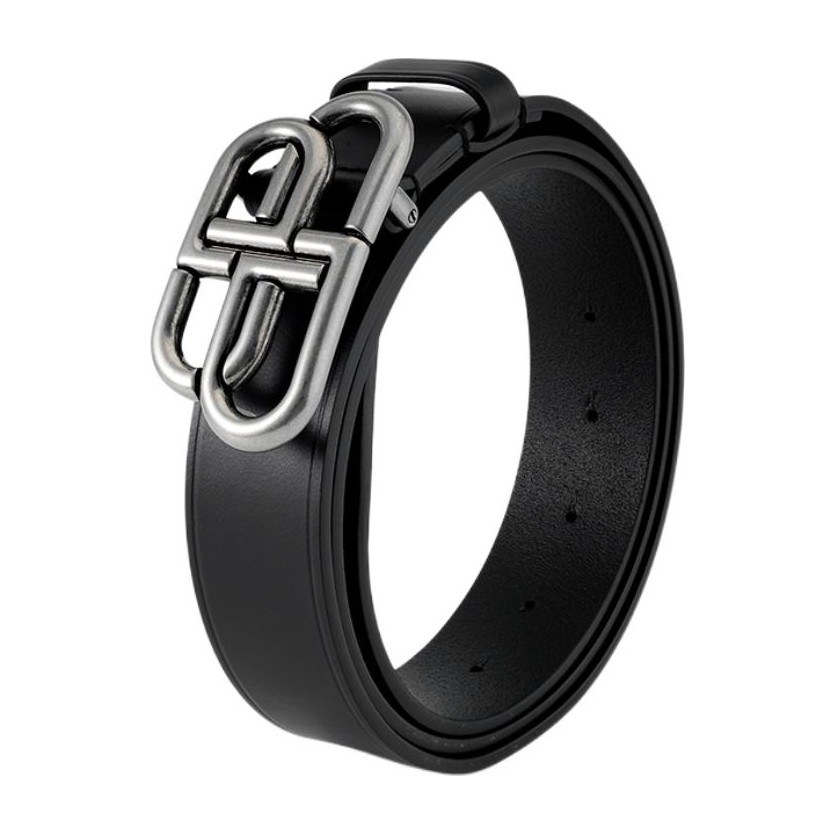 Balenciaga BB Smooth Buckle Belt
