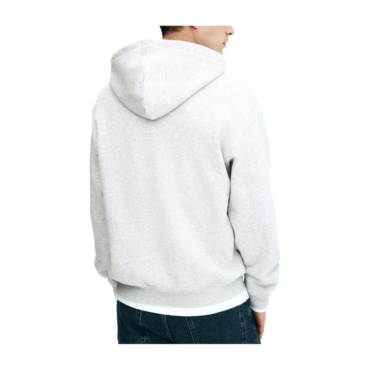 H&M Soft Loose Hoodie Zipper Long Sleeve Men