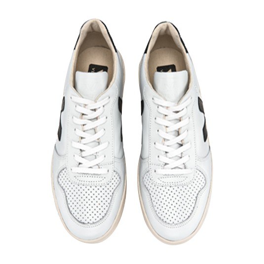 VEJA V-10 White Black