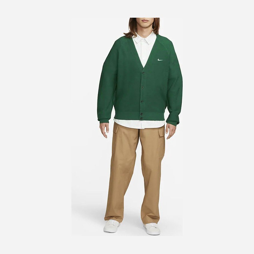 Nike V-Neck Cardigan Green