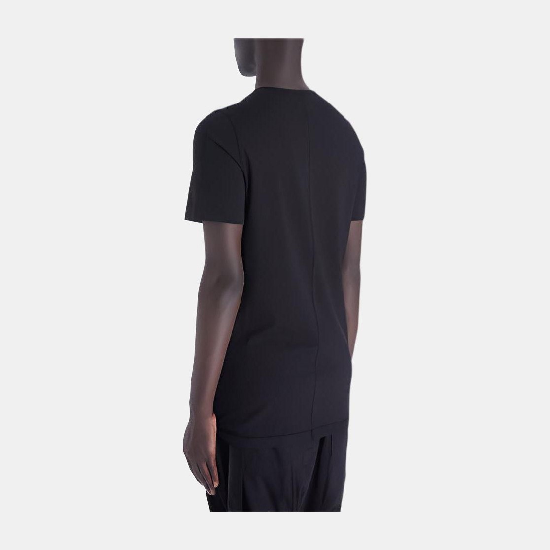 Rick Owens DRKSHDW SS22 Printed Crew Neck T-Shirt Black