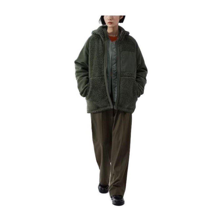 UNIQLO x White Mountaineering FW23 Fleece Hoodie