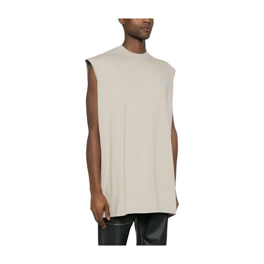 Rick Owens RO SS24 Sleeveless Tee Light Brown