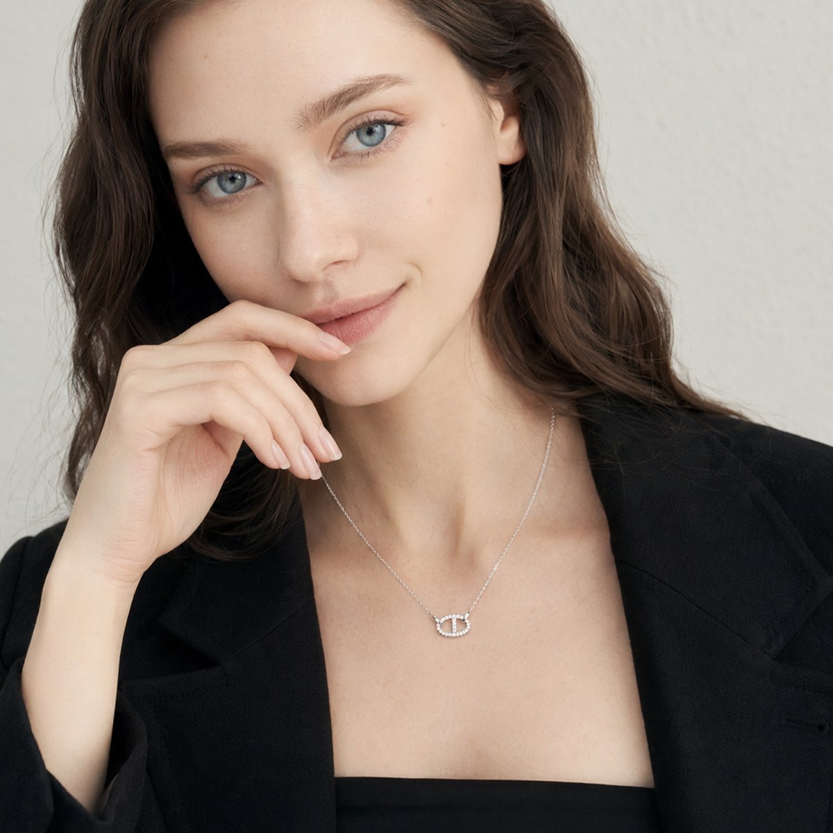 apm monaco Maille Marine Silver Necklace