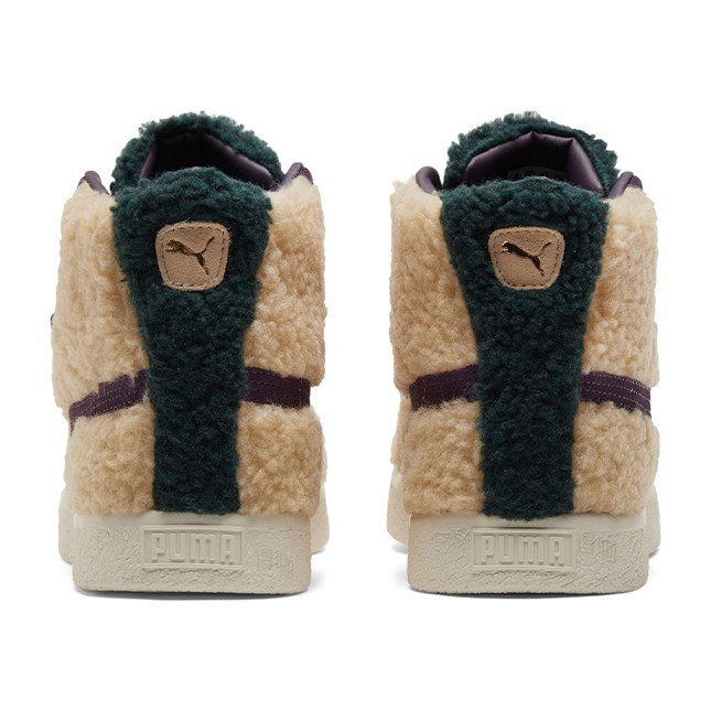 PUMA Basket Mid Brown Green