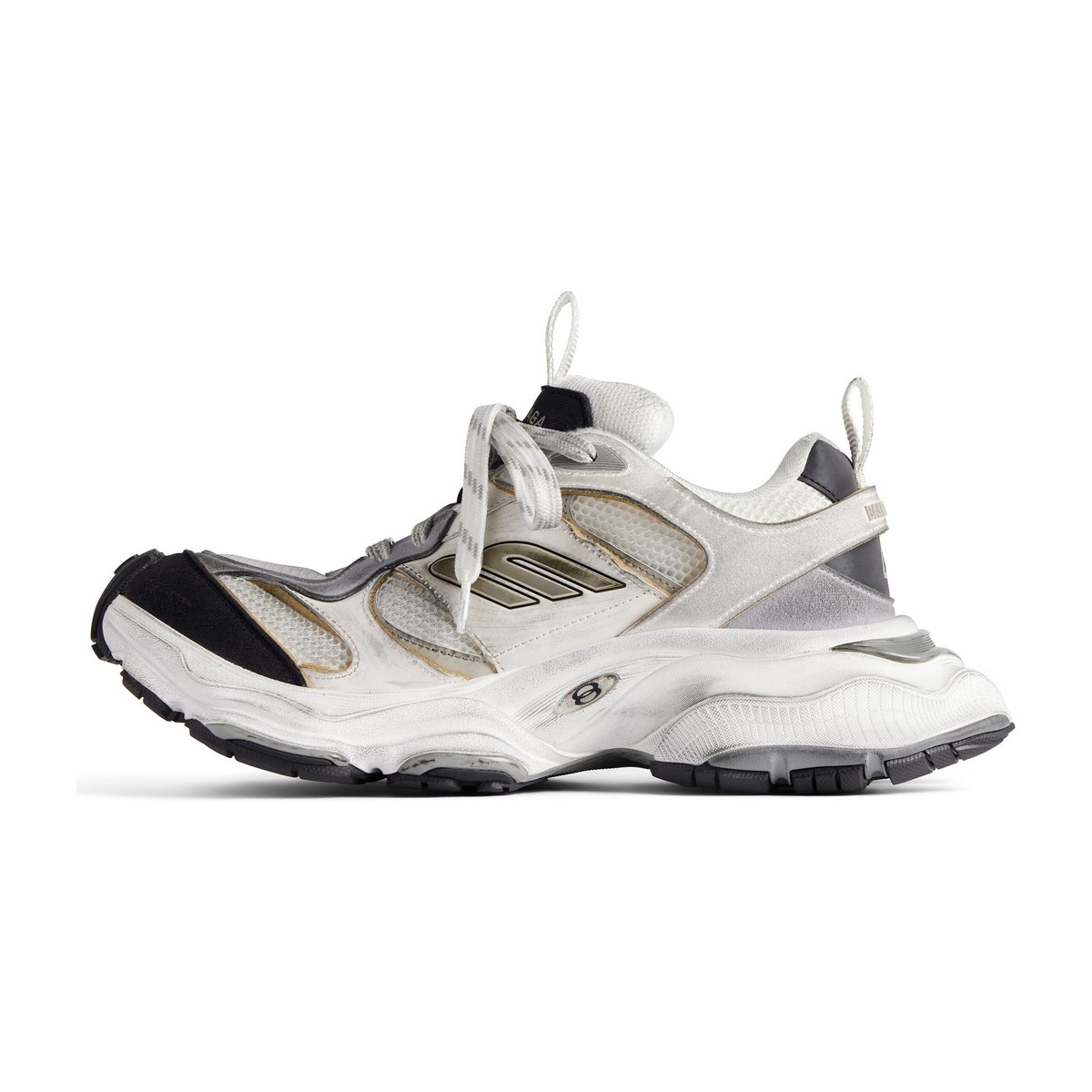 Balenciaga Cargo Low White Grey