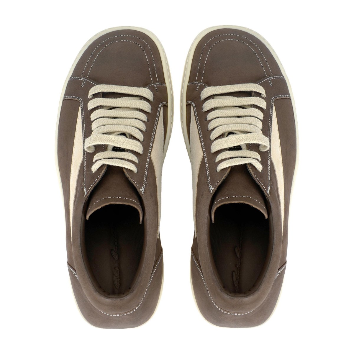 Rick Owens Low Top Sneakers Brown
