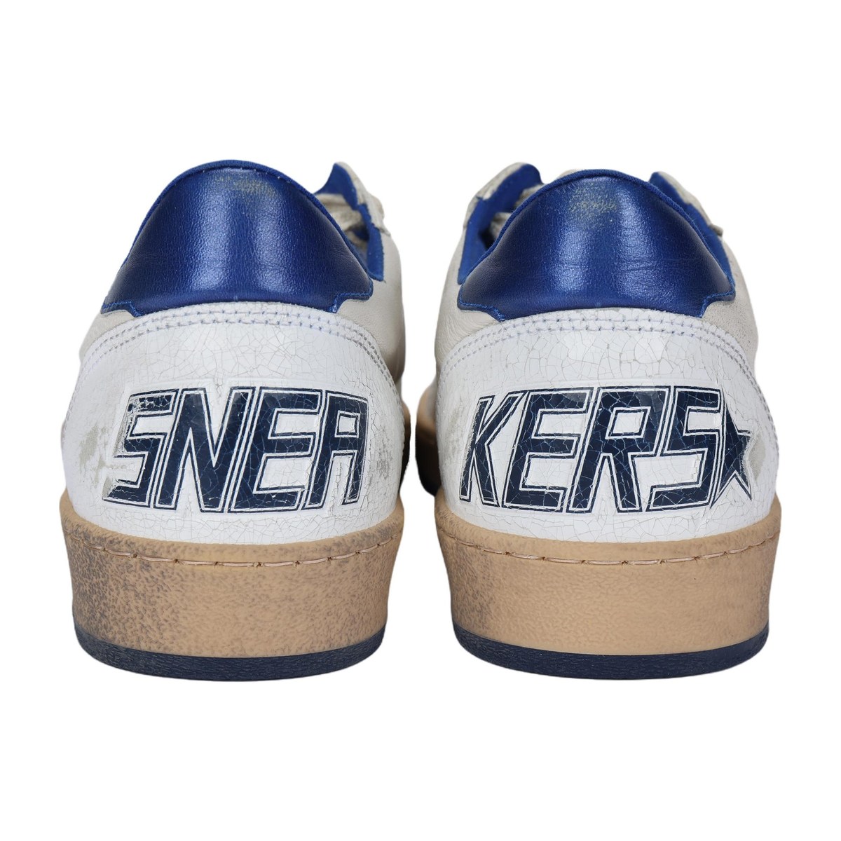 Golden Goose Ball Star White Blue
