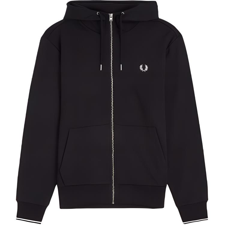 Fred Perry Hoodie Black