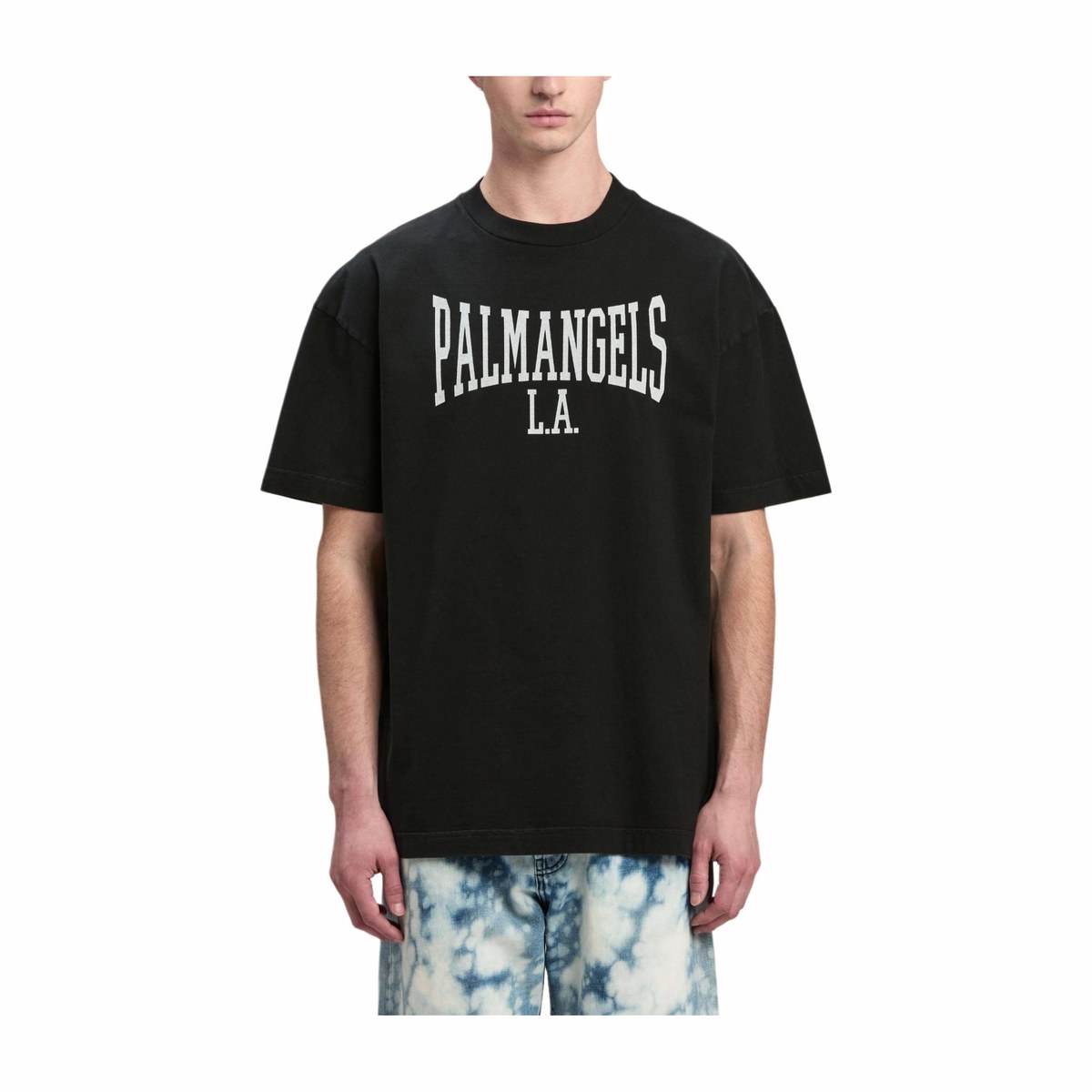 Palm Angels Printed Tee Black