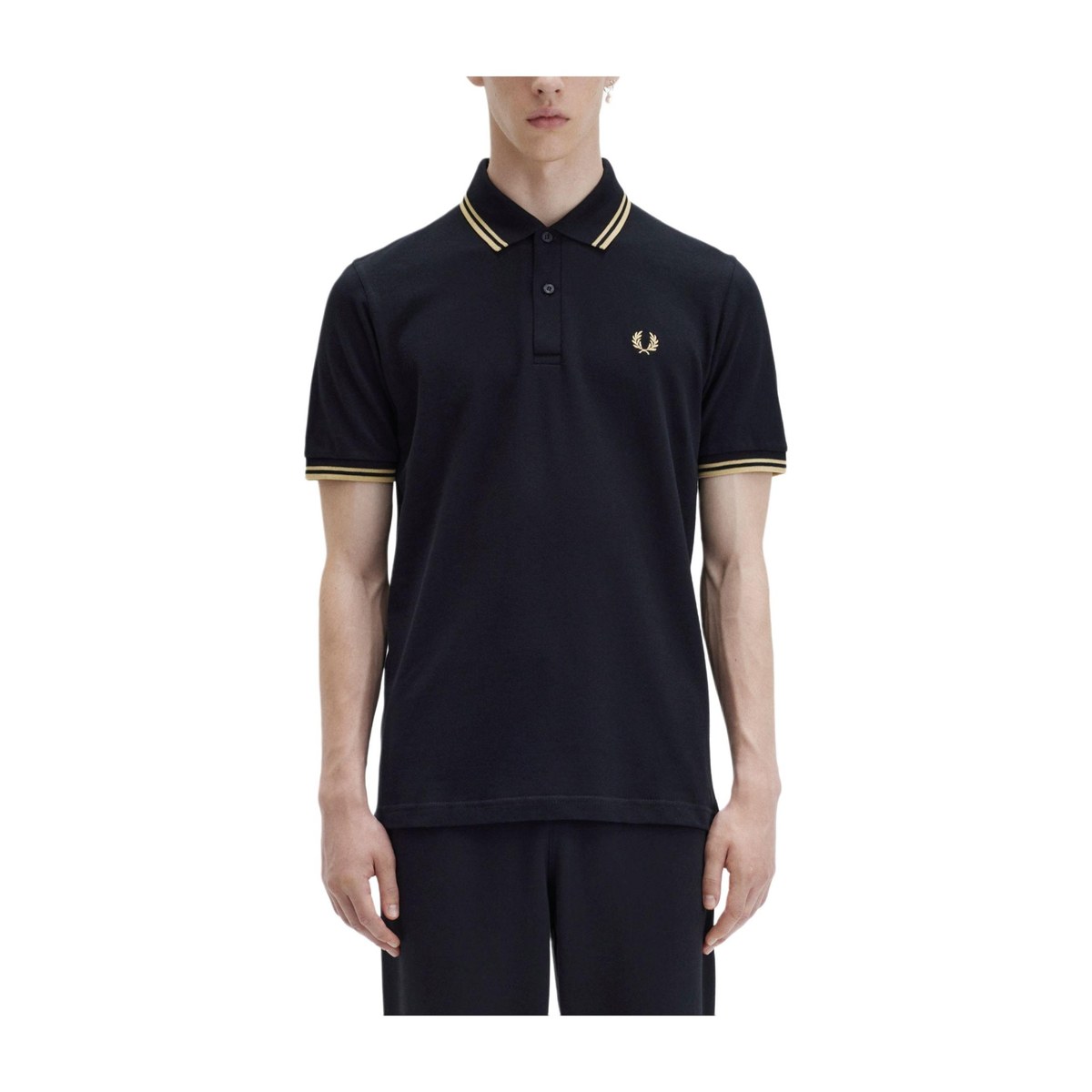 Fred Perry Polo Shirt Black