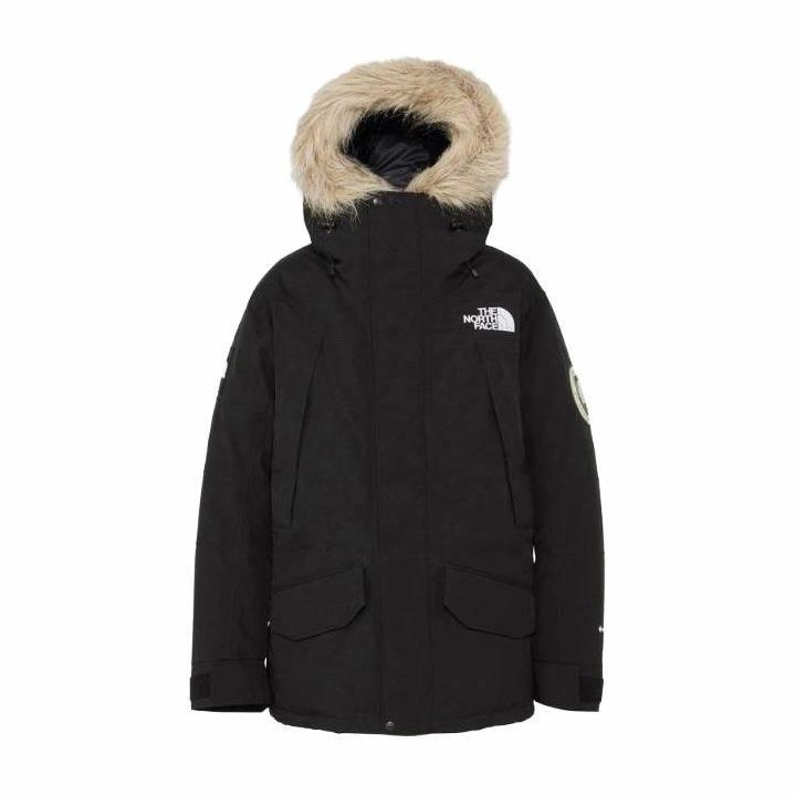The North Face Logo Embroidered Hoodie Jacket Black