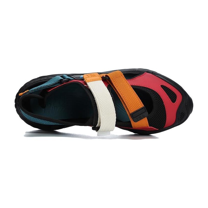 FILA Conch Sandal Black Orange