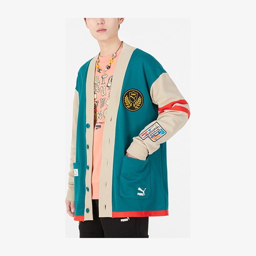 Puma Mix Badge Long Cardigan