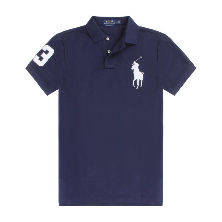 Polo Ralph Lauren Classic Embroidered Polo Shirt Blue