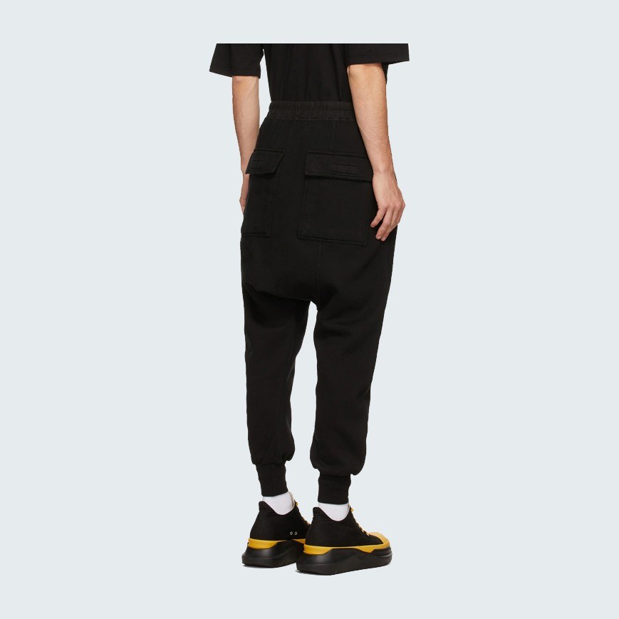 Rick Owens DRKSHDW Tapered Sweatpants Black