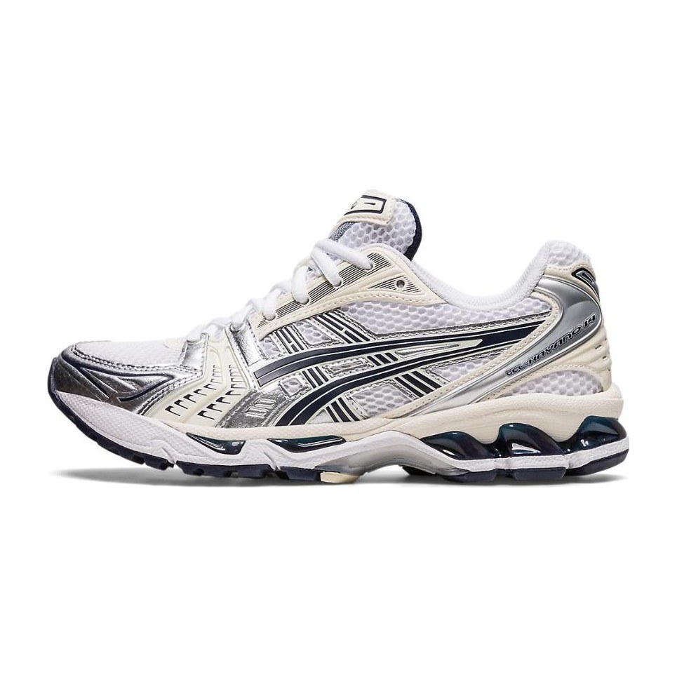 Asics Gel-Kayano 14 White Black Silver