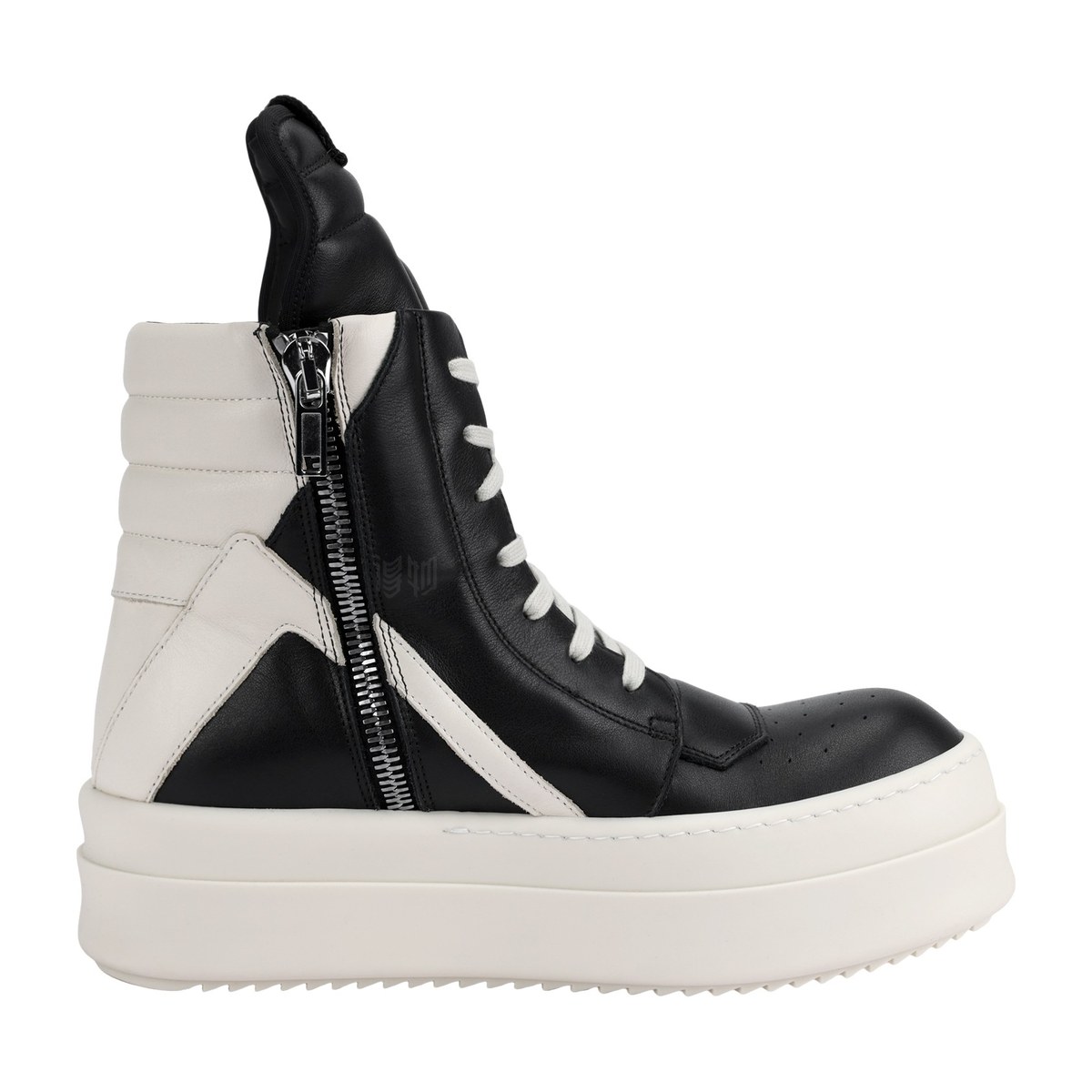 Rick Owens High Top Sneakers Black