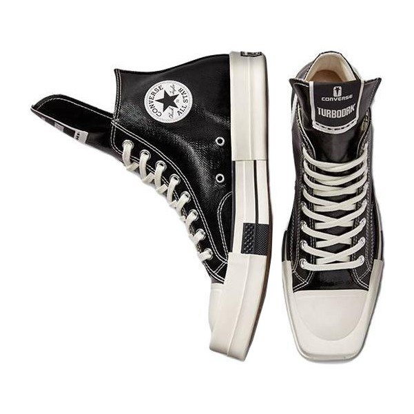 Rick Owens DRKSHDW x Converse Turbodrk Chuck 70 Black
