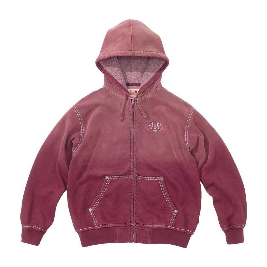 Supreme x True Religion Zip Up Hooded Sweatshirt
