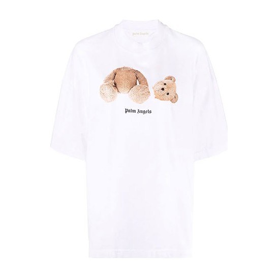 Palm Angels Teddy Bear T-Shirt White
