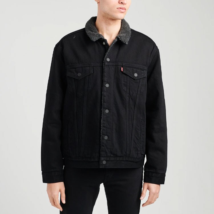 Levis Denim Jacket Black
