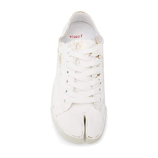 Maison Margiela Tabi Gold Cracked