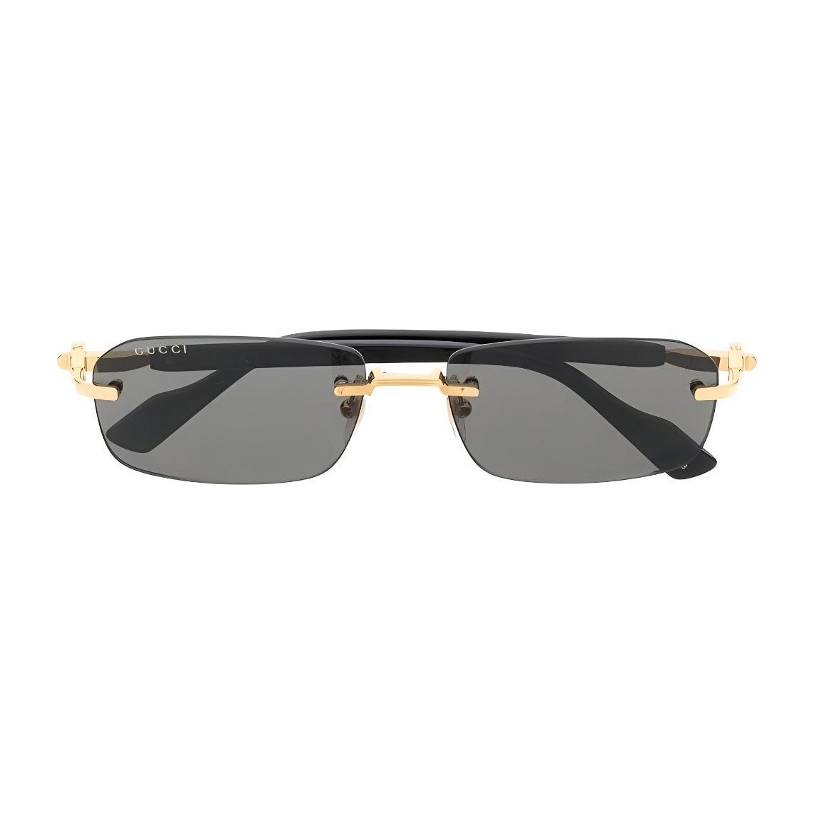 Gucci Rectangular Sunglasses Black