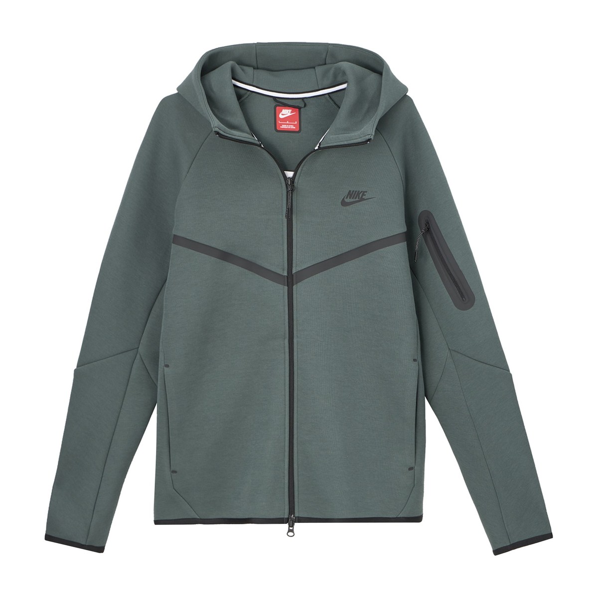 Nike Tech Hoodie Green/Black