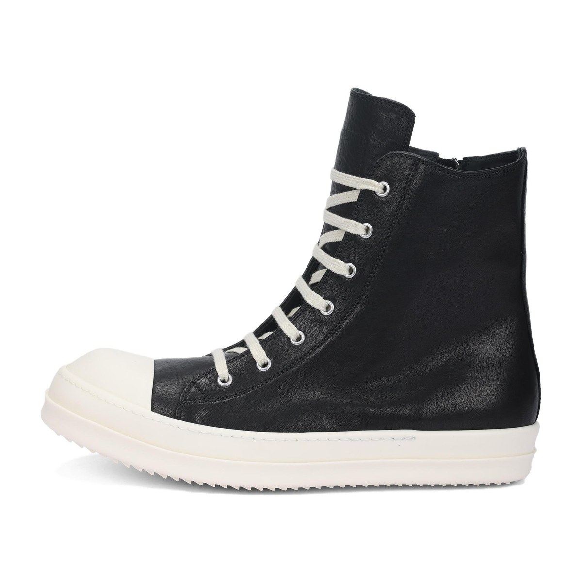 Rick Owens RO High Top Sneakers Black