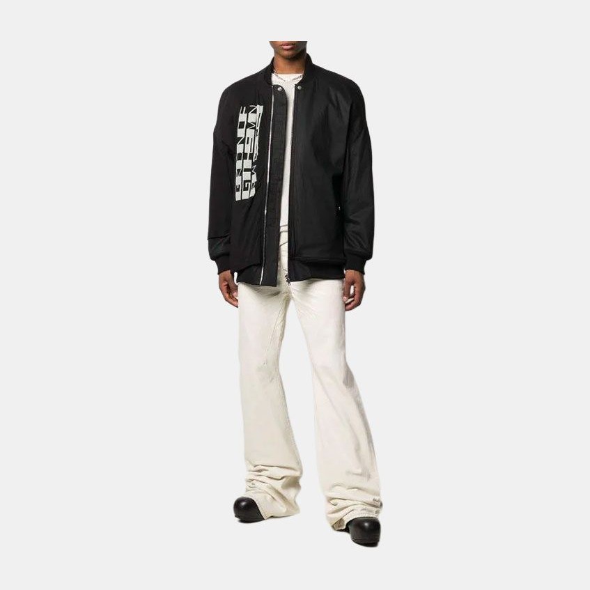 Rick Owens DRKSHDW Jumbo Flight Jacket Black