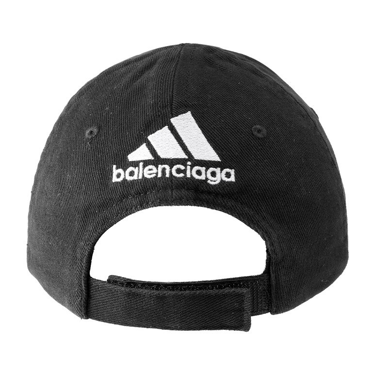 Balenciaga x adidas Baseball Cap Black
