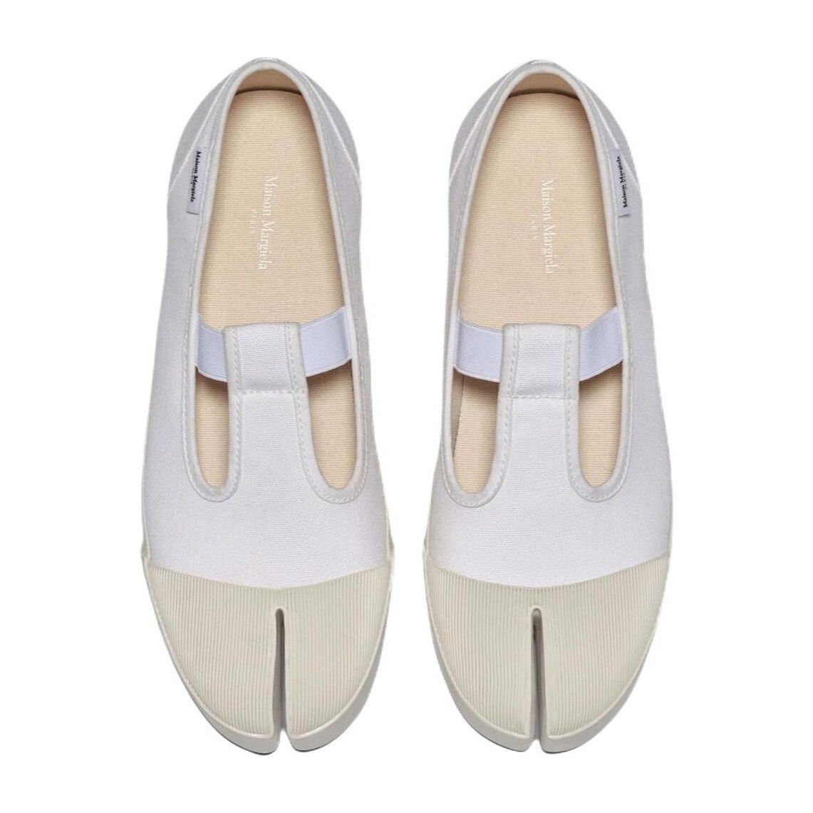 Maison Margiela Tabi Canvas Low White