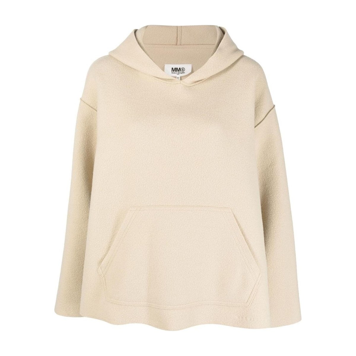 MM6 Maison Margiela Hoodie Beige