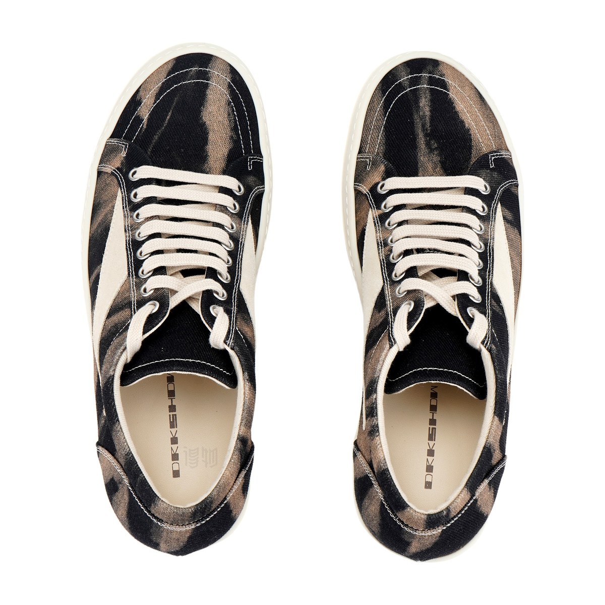 Rick Owens DRKSHDW Low Top Sneakers Black