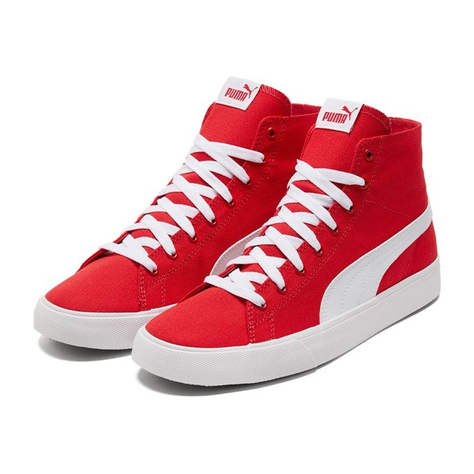 PUMA Bari Mid Red