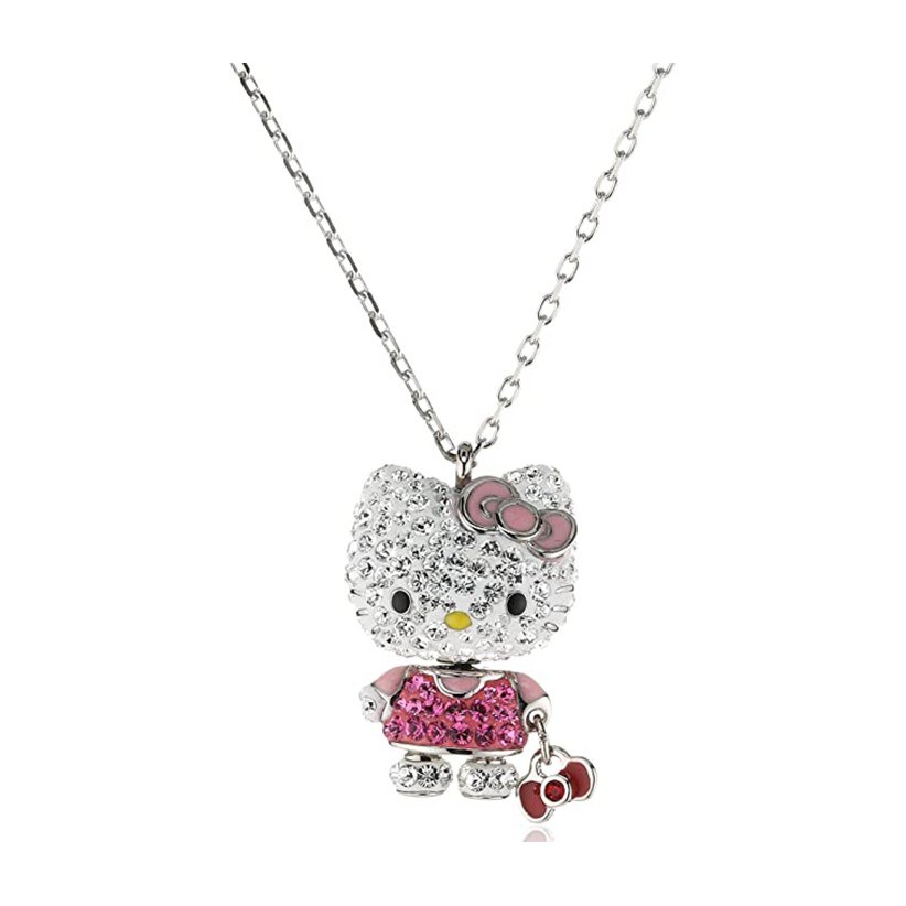 Swarovski Hello Kitty Bow Necklace
