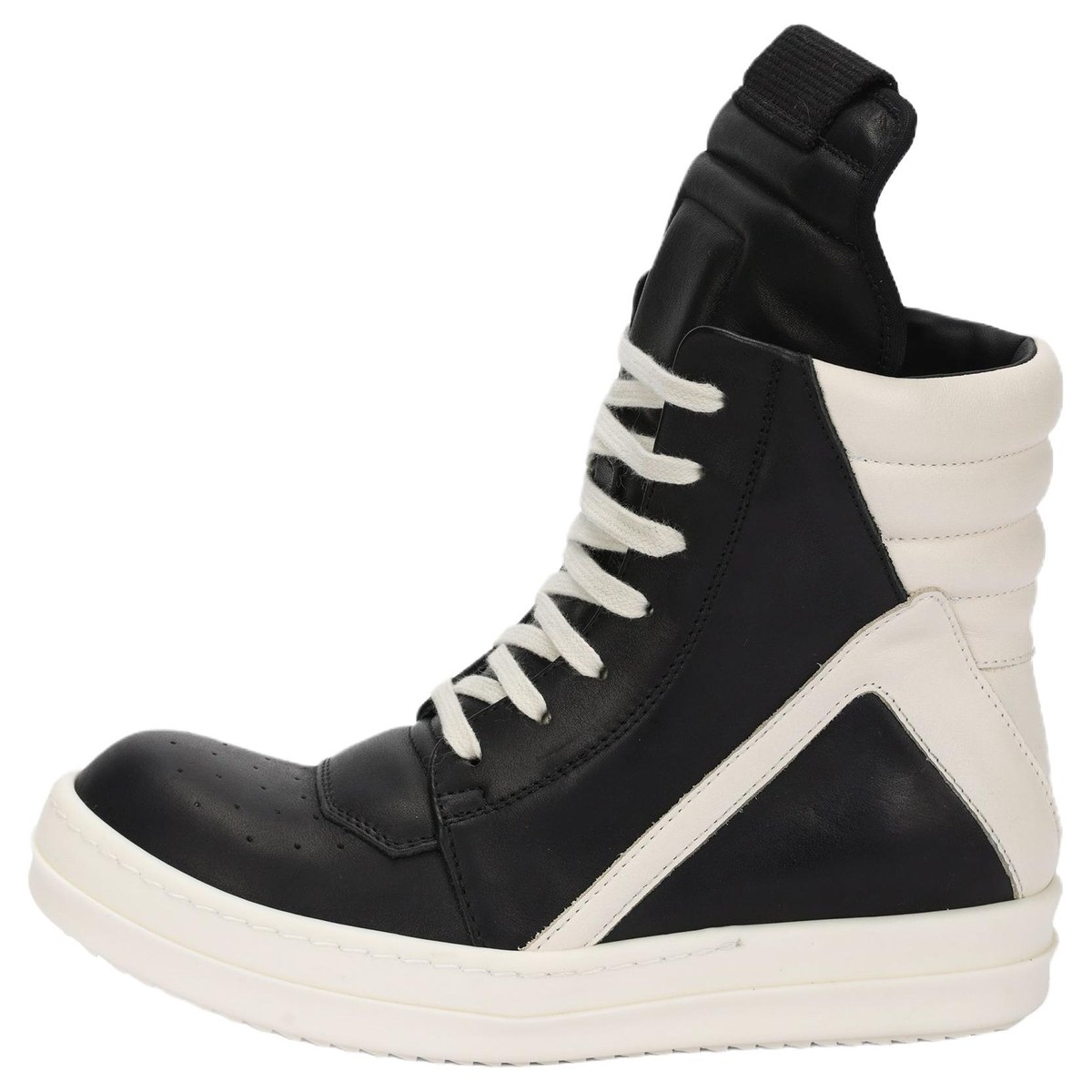 Rick Owens High Top Sneakers Black