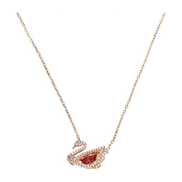 Swarovski Dancing Swan Anniversary Necklace