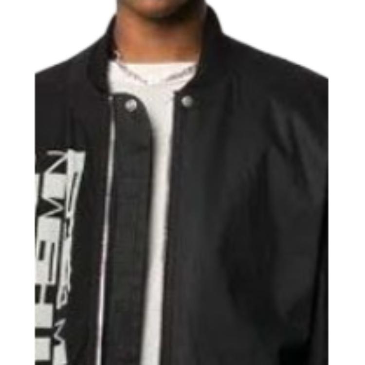 Rick Owens DRKSHDW Jumbo Flight Jacket Black