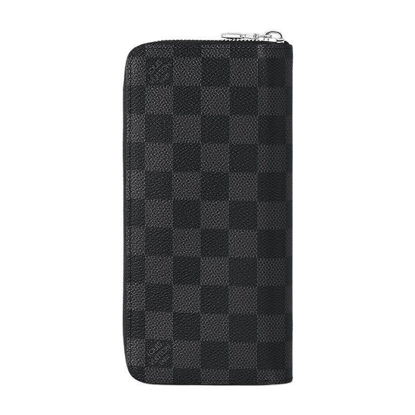Louis Vuitton Zippy Graphite Canvas Wallet