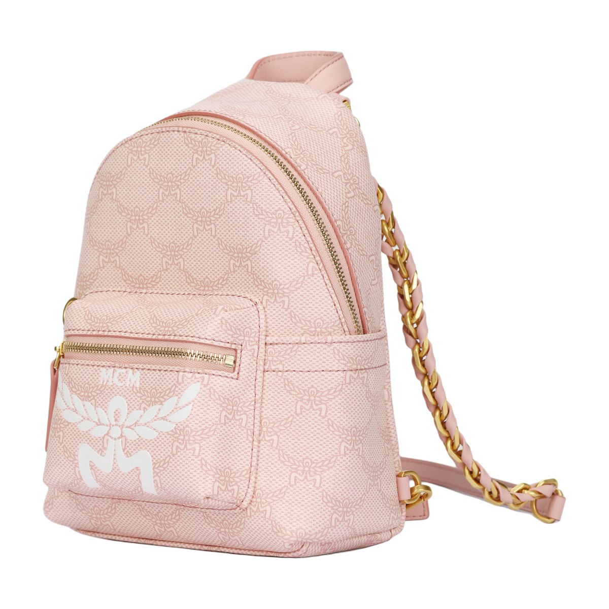 MCM Mini Backpack Pink