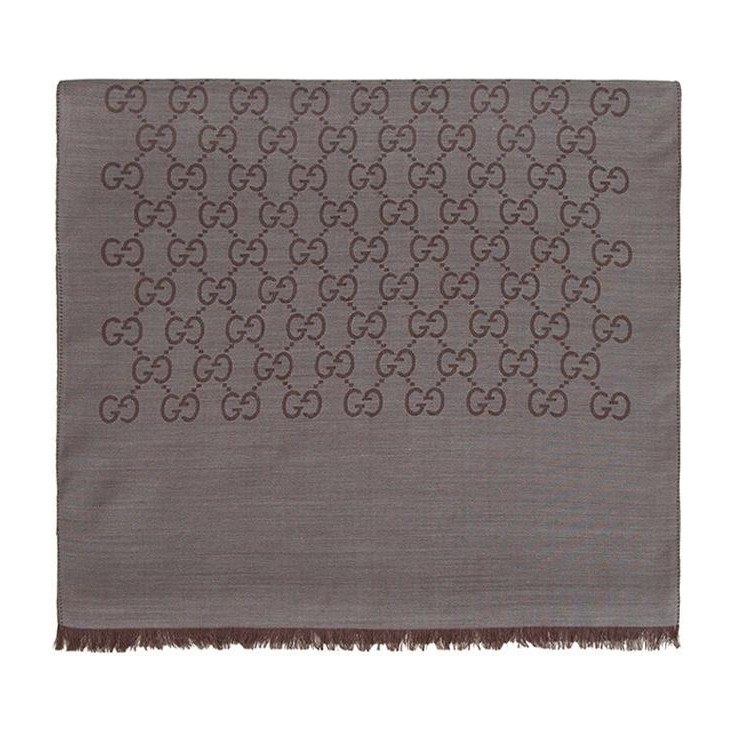 Gucci Wool Fringe Scarf