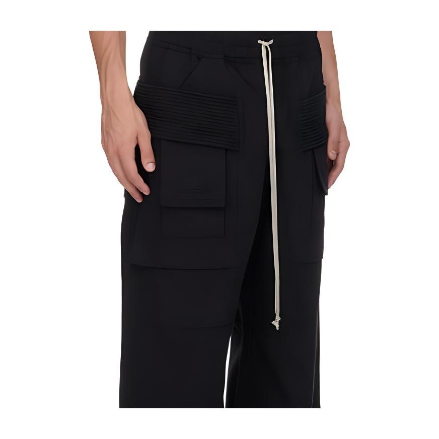 Rick Owens DRKSHDW FW24 Loose Sweatpants Black