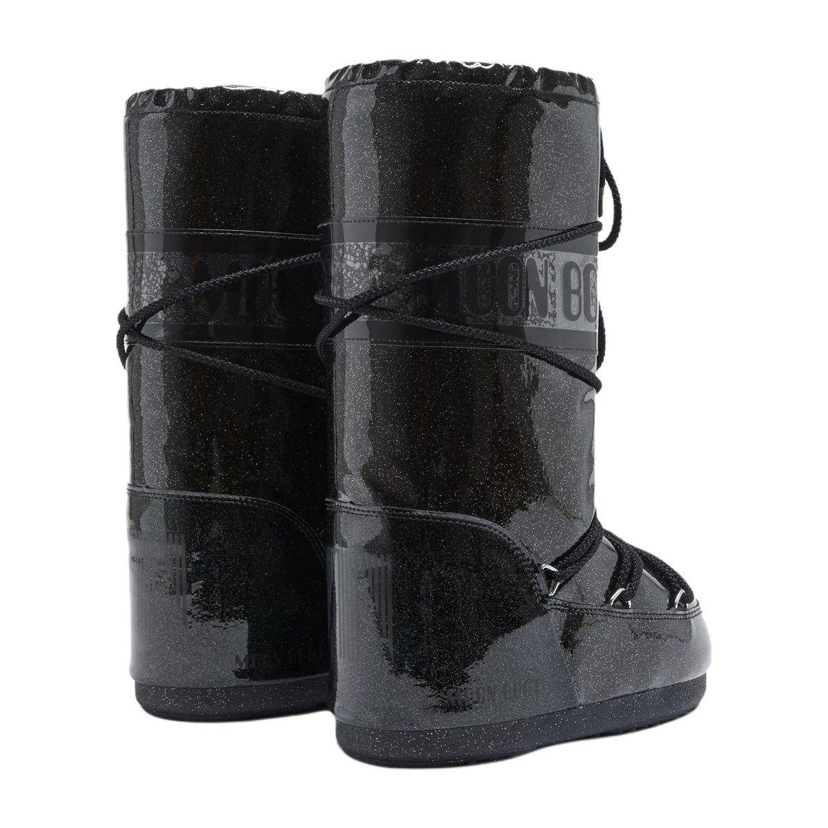 Moon Boot High Sequin Black