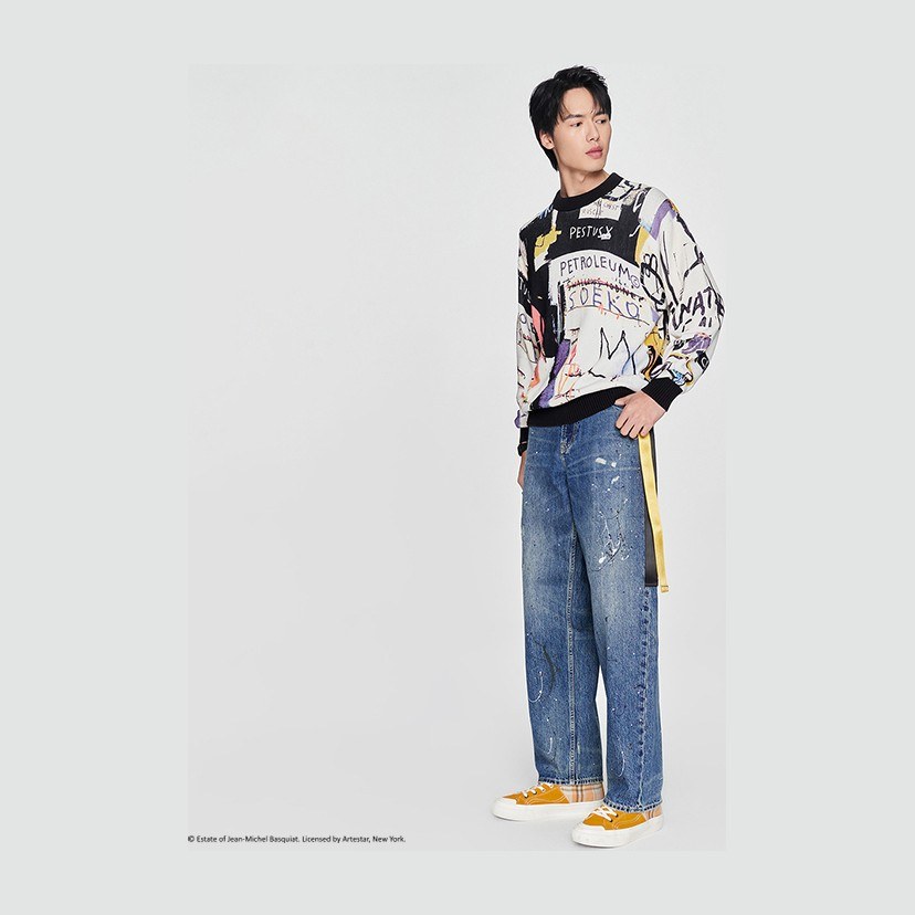 Lee x Basquiat SS24 Black Sweater